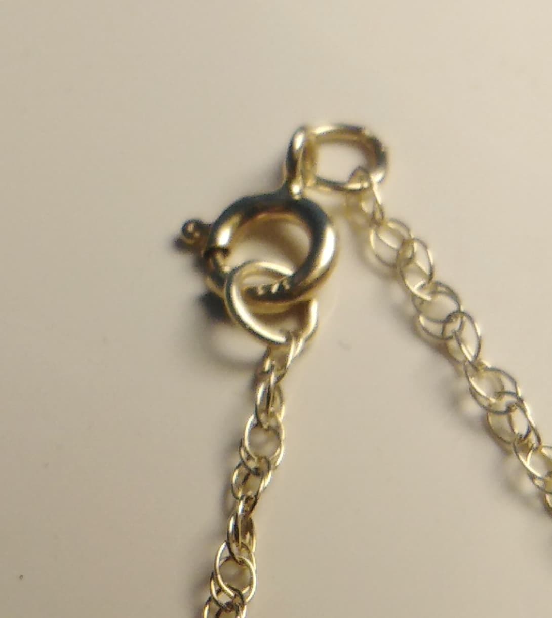 Large Vintage Oval 9ct Gold Roses Locket & Chain